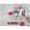 Image 2 : Lot of 9 Coca-Cola Items Bank ,Mugs, Cars, Calendar Ect.