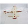 Image 1 : Folk-art Whirligig Airplane Hand Made Item Wooden