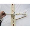 Image 5 : Folk-art Whirligig Airplane Hand Made Item Wooden