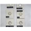 Image 3 : 9 Collectors Canadian Silver Dimes 1960 -1968