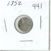 Image 1 : 1852 United States silver 3 cents