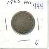 Image 1 : 1865 Newfoundland 20 cents