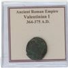 Image 2 : Ancient Roman bronze coin - Valentinian I 364-375 AD