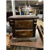 Image 1 : two drawer end table