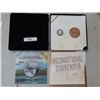 Image 1 : 2005 Canada 60th Anniversary of VE-Day Proof 5-cent and Medallion Set