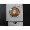 Image 2 : 635 1908-1998 Canada Large Cent, Copper Plated, Sterling Silver, Proof