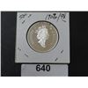 Image 2 : 640 CANADA 1908-1998 MIRROR FINISH STERLING SILVER 50 CENTS PROOF