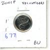 Image 1 : 2001P Volunteers 10 Cents. One Year Type. BU.