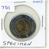 Image 1 : 2009 Canadian $2 Toonie. Specimen-66.