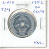 Image 1 : Laos. 1952 20 Cents. Elephants. Uncirculated.