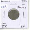 Image 1 : Poland. 1923 10 Groszy. One Year Type. EF.