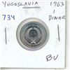 Image 1 : Yugoslavia. 1963 1 Dinar. BU.