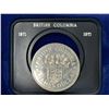 Image 1 : 1971 Specimen Nickel Dollar. Commemorates the 100th Anniversary of British Columbia joining Canada. 