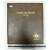 Image 1 : Empty Uni-Safe Coin Album for Canadian Half Dollars 1946 – Date. Empty. Used.