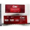 Image 3 : Coca Cola Ford C Tractor with Beverage Trailer and Train Collection Series Flat Car.