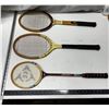 Image 1 : Ashley Cooper Professional , Marksman and Dunlop Rackets.