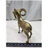Image 2 : Large brass ram - 10"H x 9"W