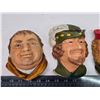 Image 2 : 4 "Legend Products" Sherwood Forest decorative heads - Robin Hood, Little John, Maid Marion, etc.