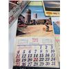 Image 2 : Large collection of vintage Calendar's - assorted years