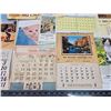 Image 3 : Large collection of vintage Calendar's - assorted years