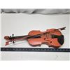 Tin metal decorative wall hanging violin - 22"H
