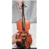 Image 2 : Tin metal decorative wall hanging violin - 22"H
