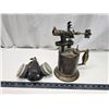 Vintage Optimus brass torch & MSA face mask
