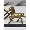 Image 3 : 3 Brass horse figurines