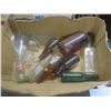 Image 1 : assorted glass bottles