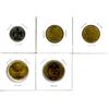 Image 1 : 5 COINS OF ARGENTINA  ALL UNC