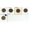 Image 1 : 5 – CDN   LGE CENTS 1912-F,1913-F,1916-VF,1917-VF,1918-F