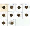 Image 1 : 10 – CDN CENTS 1920,1921,1924,1926,1928-33  ALL VF