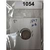 Image 1 : 1897 CDN SILVER 5 CENT VG