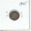 Image 1 : 1905 CDN SILVER 5 CENT VG-F