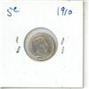 Image 1 : 1910 CDN SILVER 5 CENT F-VF