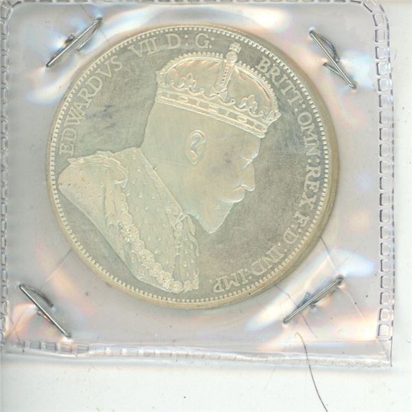 1901 HONG KONG PATTERN DOLLAR  NON-MAGNETIC  SILVER??  PRF