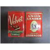 Image 2 : Velvet and Union Leader Tobacco Tins