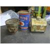 Image 2 : Syrup and Peanut Butter Tins