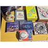 Image 2 : Large collection of household items - pictures, clock, books, solar lights, etc. - most like new
