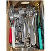 Image 6 : Collection of kitchen utensils - knives, muffin trays, recipes, etc.