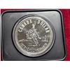 Image 2 : 1975 Canadian "Calgary" silver dollar, in clam shell case