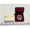 Image 1 : 1979 Canadian "Griffon" silver dollar, in RCM square case