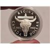 Image 2 : 1982 Canadian "Regina" silver dollar, in RCM square case
