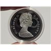 Image 3 : 1983 Canadian "Universaide - Edmonton" silver dollar, in RCM square case