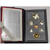 Image 1 : 1990 Canadian double dollar 7 coin specimen set. Includes "Kelsey" silver dollar