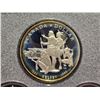 Image 3 : 1990 Canadian double dollar 7 coin specimen set. Includes "Kelsey" silver dollar