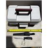 Image 2 : Woodstream fishing Tackle Box and Knife.