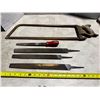 Image 1 : Round Smooth File and Hand Saw.