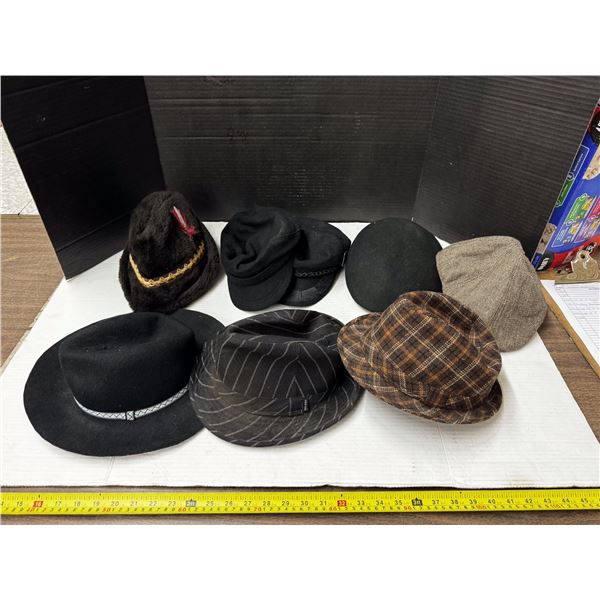 Lot of various Fancy Hats.