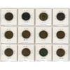 Image 2 : 12 Canadian Large Pennies - various years